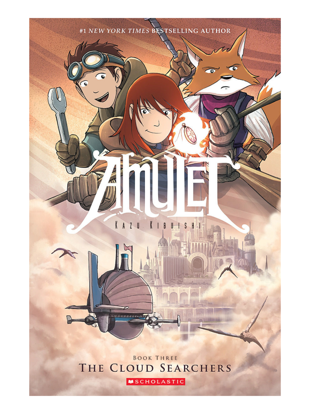 Amulet, #3: The Cloud Searchers (Paperback)