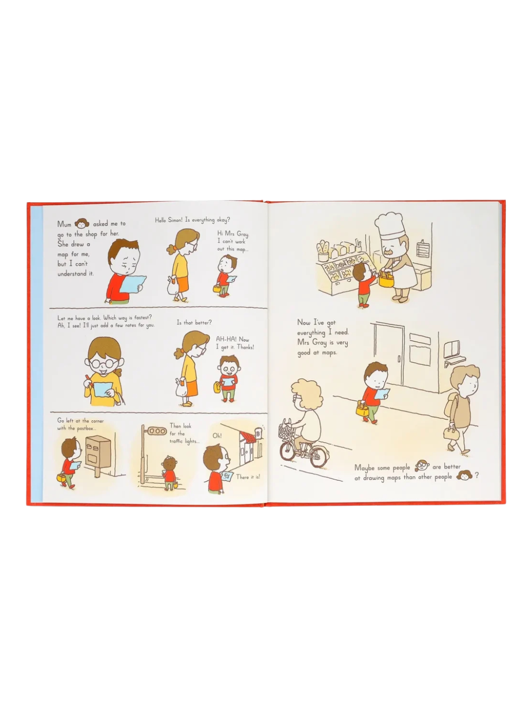 I Wonder Where I Am? by Shinsuke Yoshitake (Hardcover Picture Book – Maps & Creative Thinking)