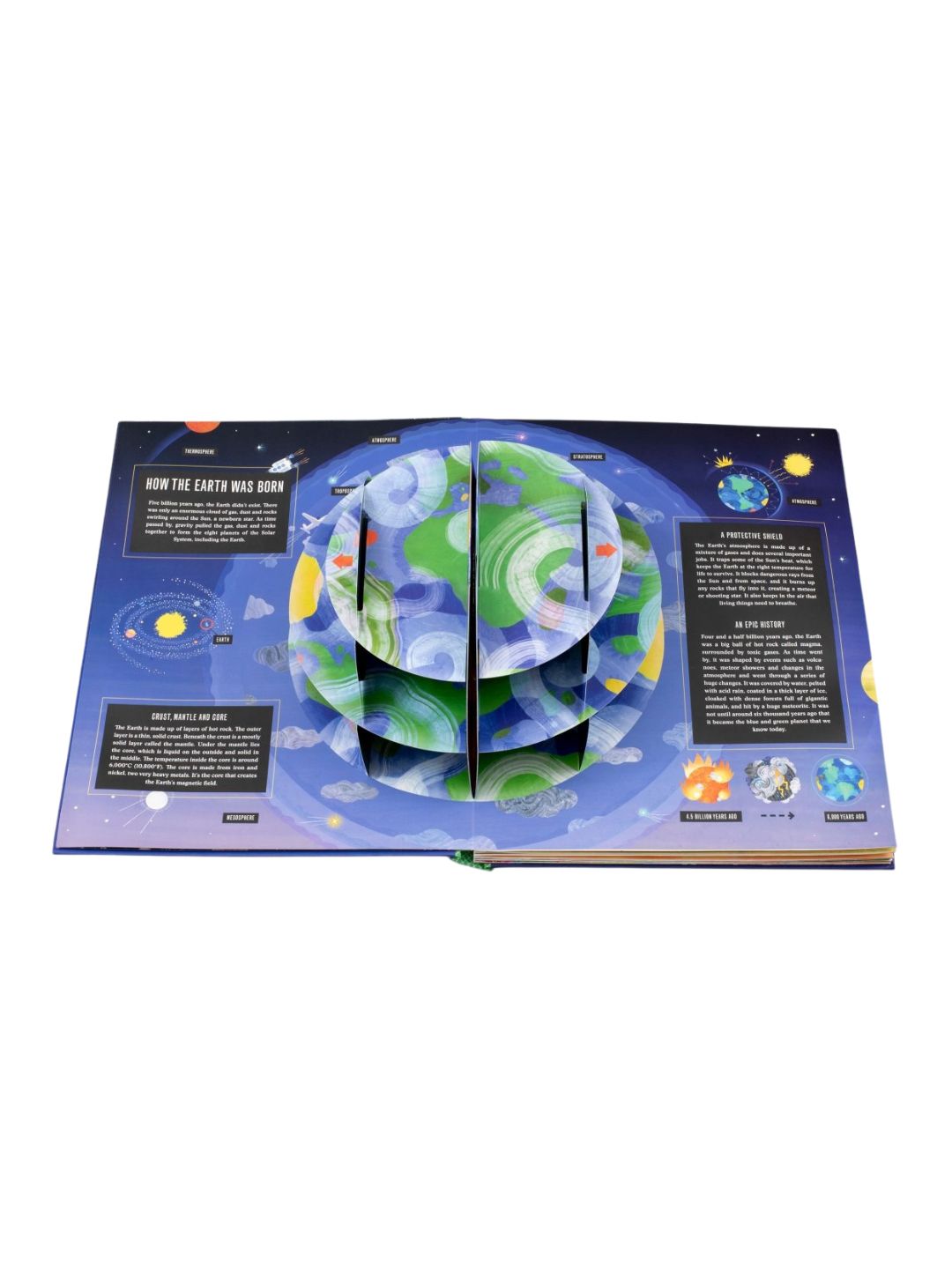 Interactive 3D Pop-Up Earth Book - Thames & Hudson