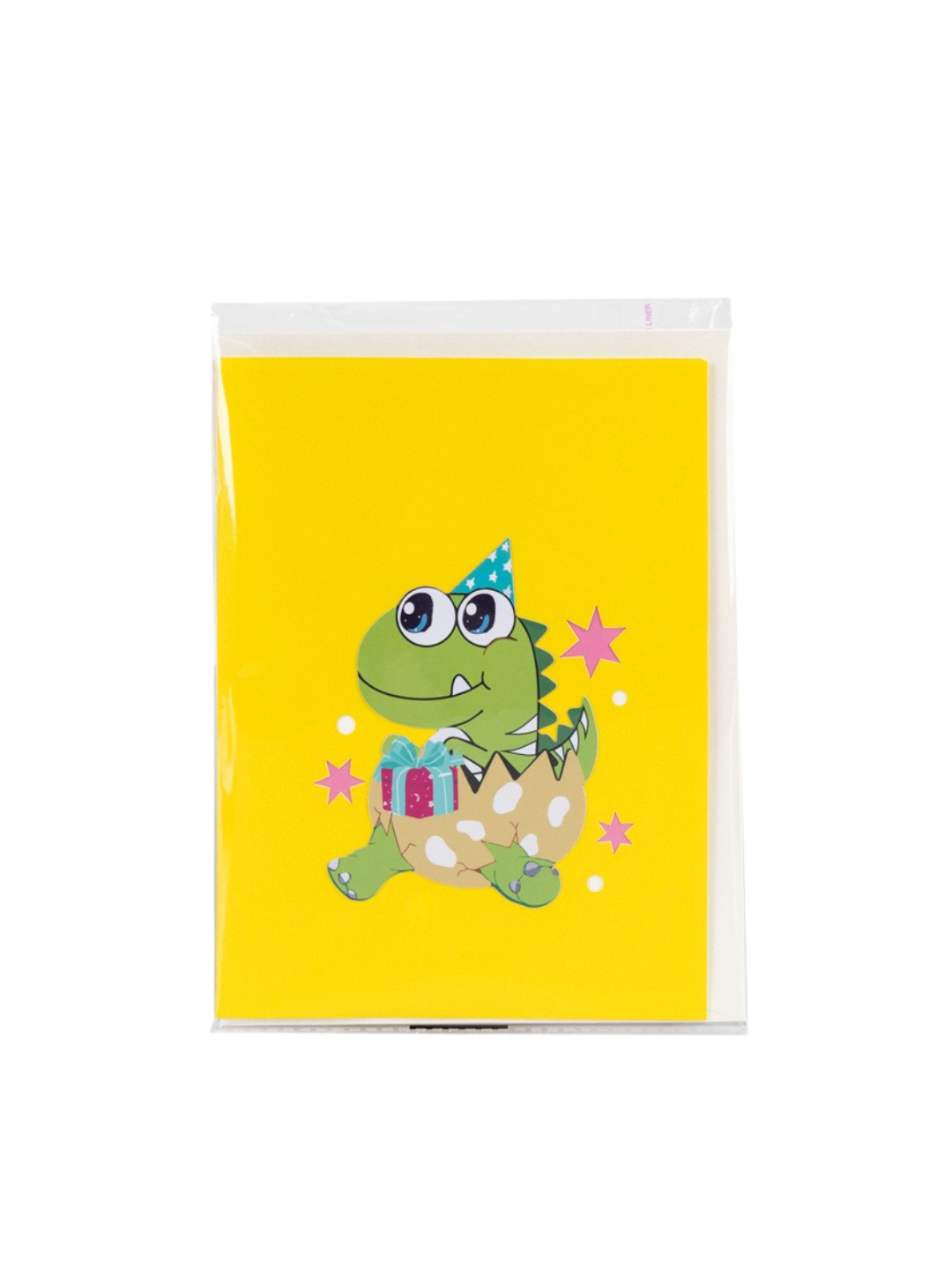 3D Pop-Up Birthday Card Cute Dinosaur