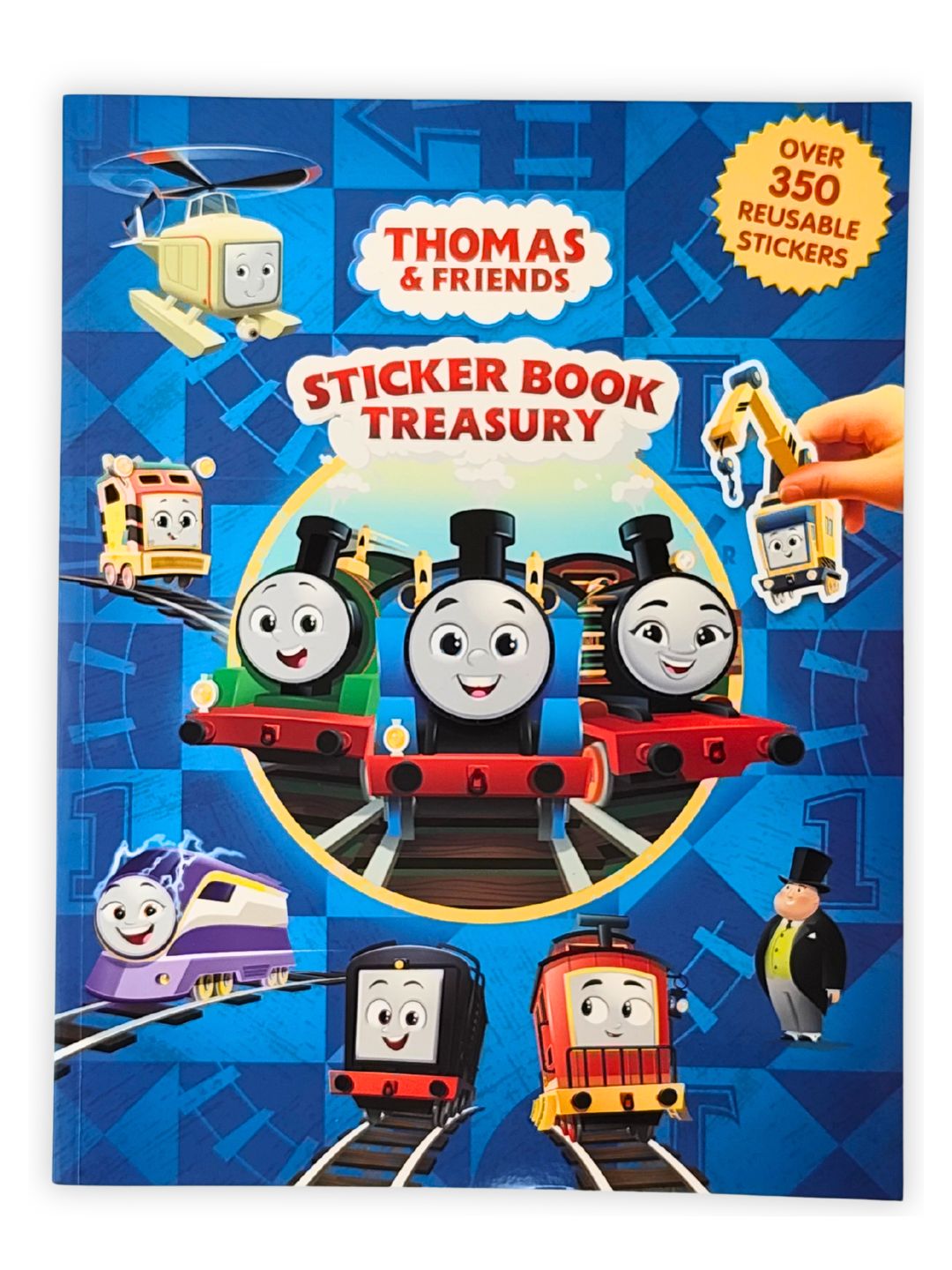 Thomas & Friends All Engines Go – Sticker Book Treasury (Over 350 Reusable Stickers)