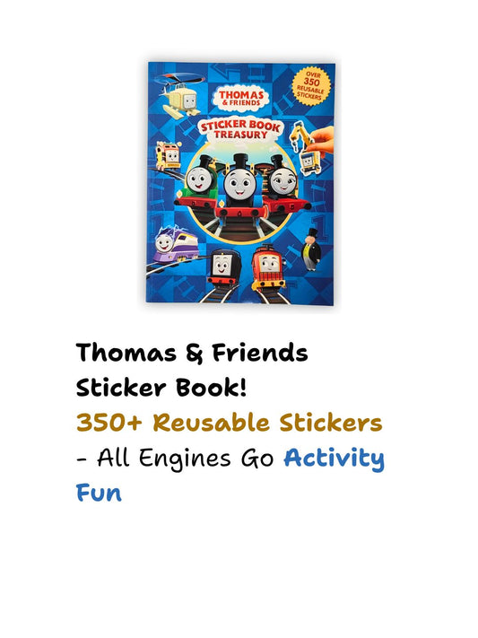 Thomas & Friends All Engines Go – Sticker Book Treasury (Over 350 Reusable Stickers)