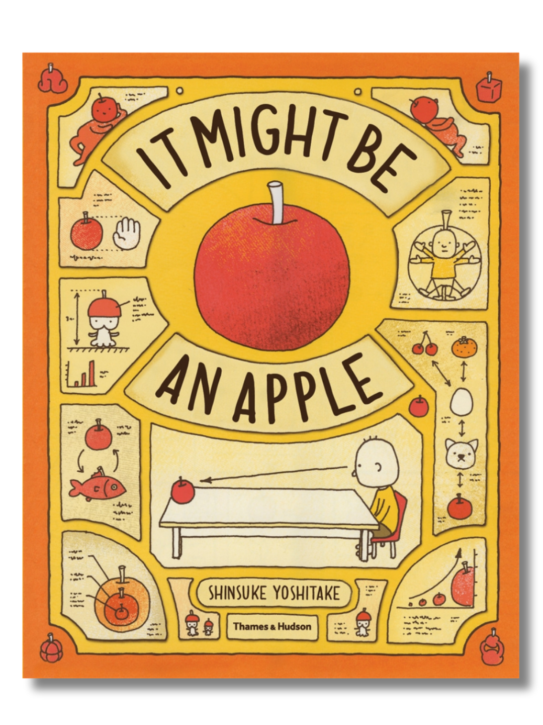 It Might Be an Apple by Shinsuke Yoshitake (Hardcover Picture Book – Imagination & Creative Thinking)