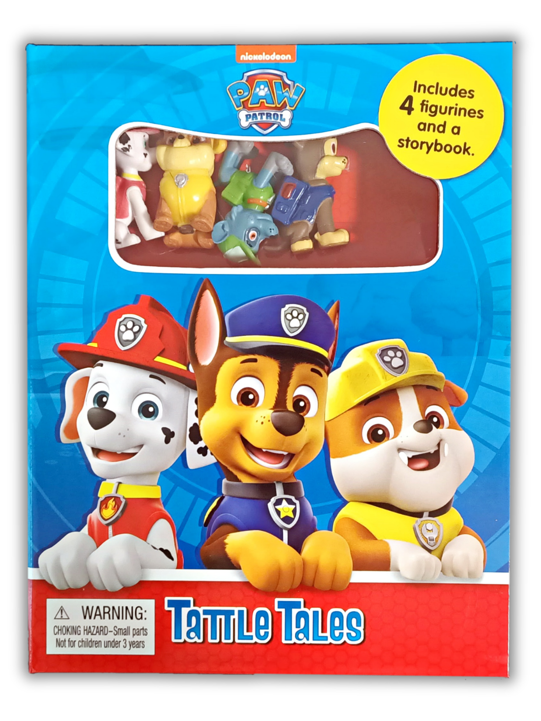 PAW Patrol – Tattle Tales (Book + 4 Figurines)