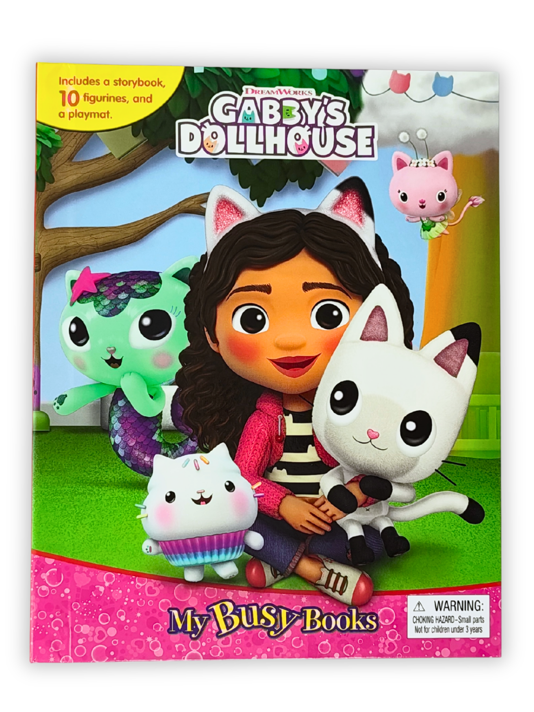 Gabby's Dollhouse – My Busy Book (10 Figurines & Playmat)