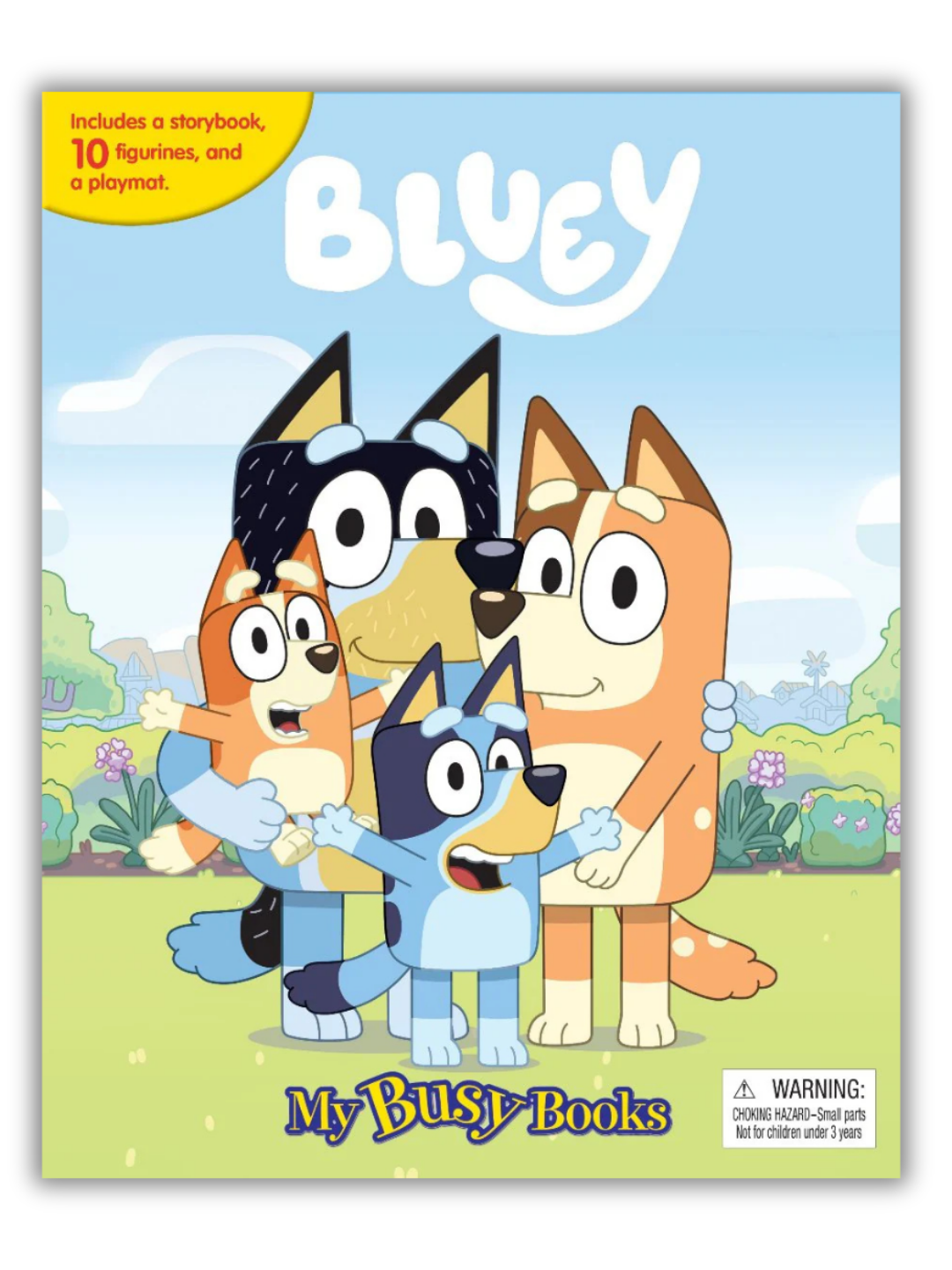 Bluey – My Busy Book (10 Figurines & Playmat)