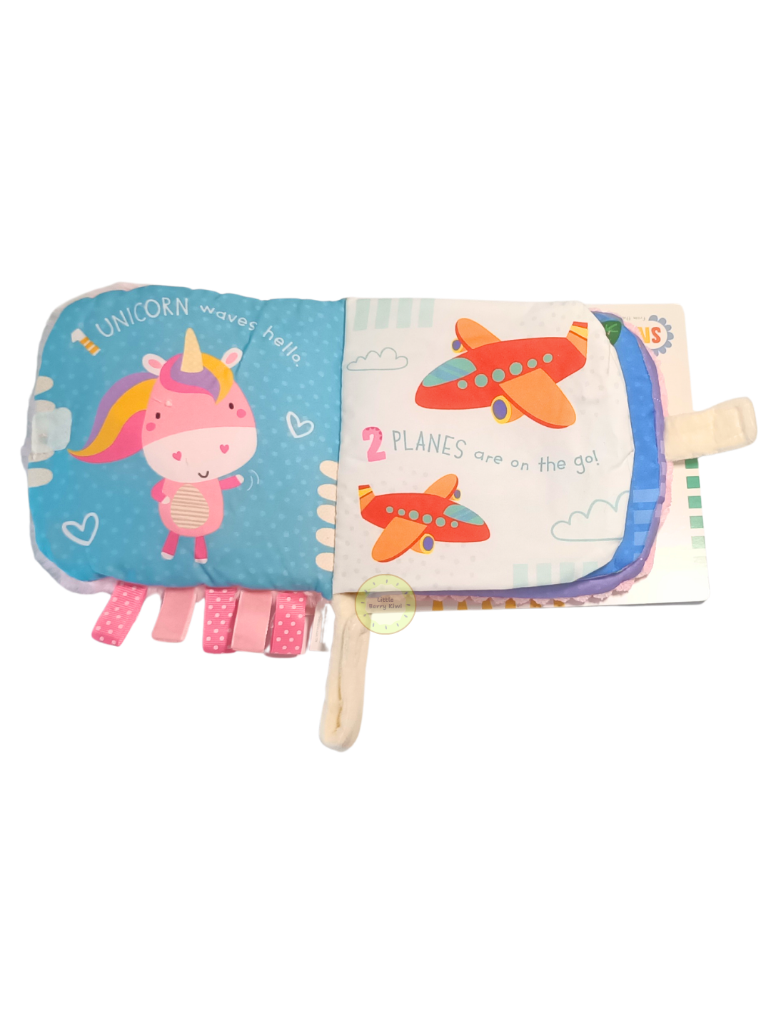 Sensory Snuggables: Unicorn Puppet Soft Book