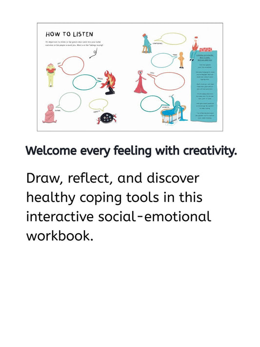 The Grand Hotel of Feelings Workbook – Hands-On Emotional Literacy & Coping Skills Activity Book - Little Berry Kiwi