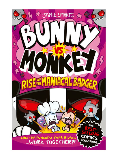 Bunny vs Monkey 5: Rise of the Maniacal Badger - Jamie Smart | Paperback