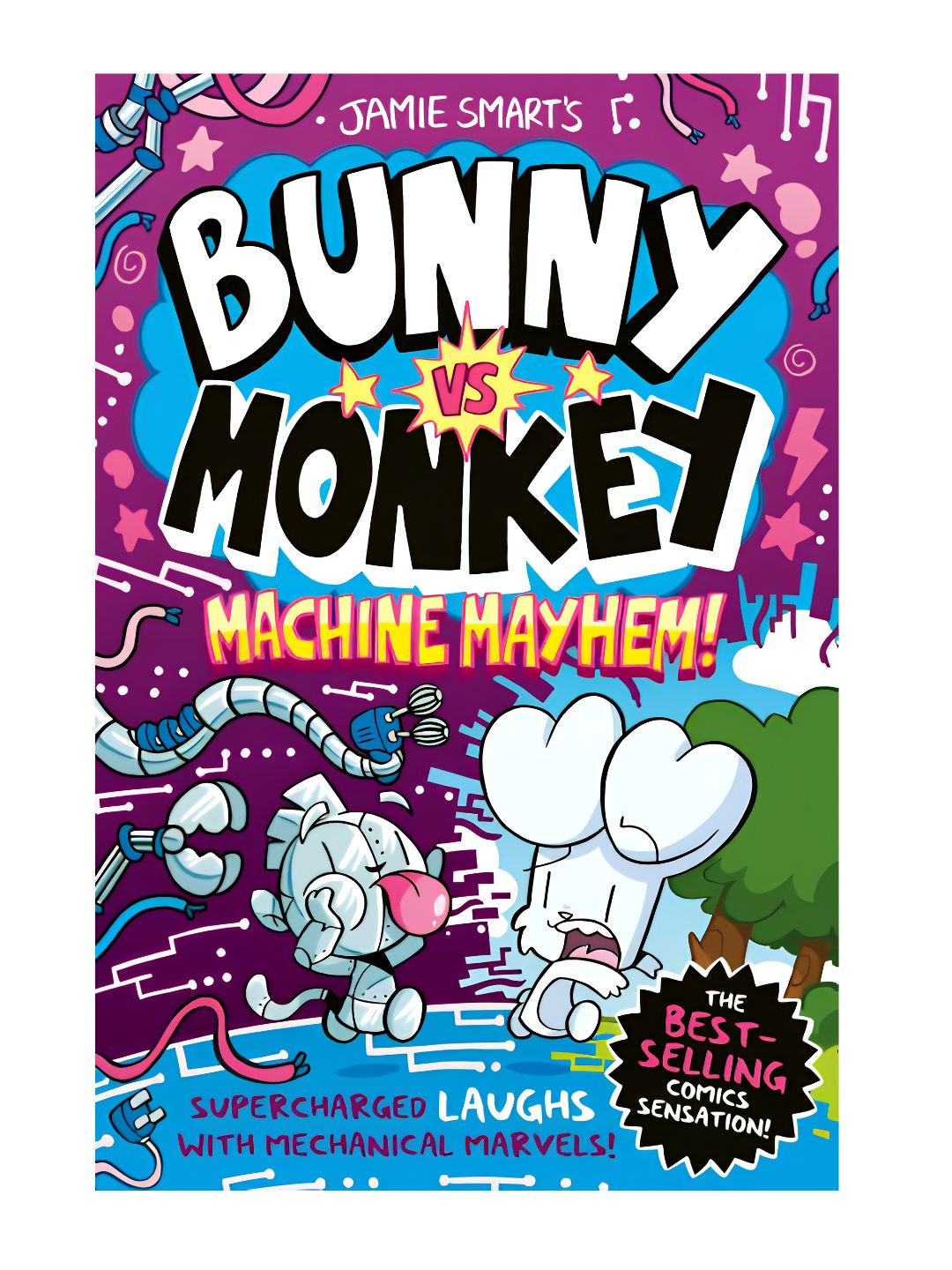 Bunny vs Monkey 6: Machine Mayhem! - Jamie Smart | Paperback