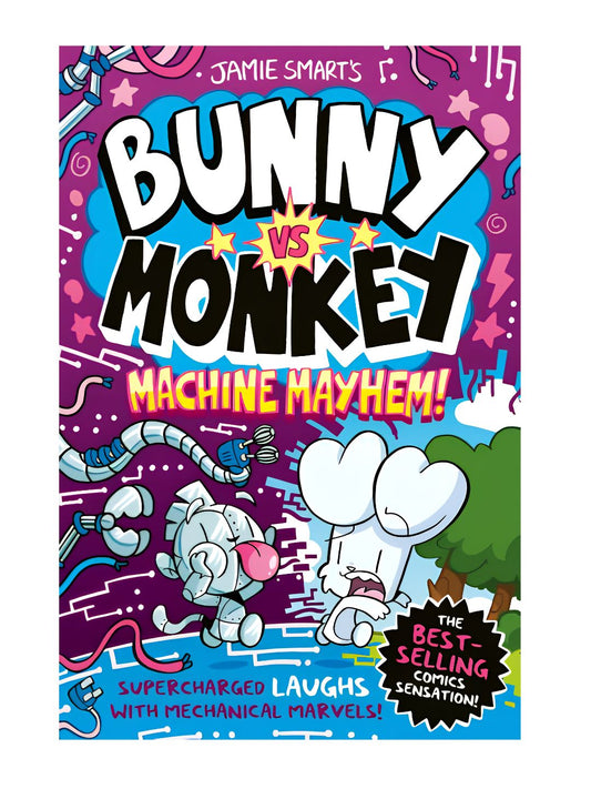 Bunny vs Monkey 6: Machine Mayhem! - Jamie Smart | Paperback