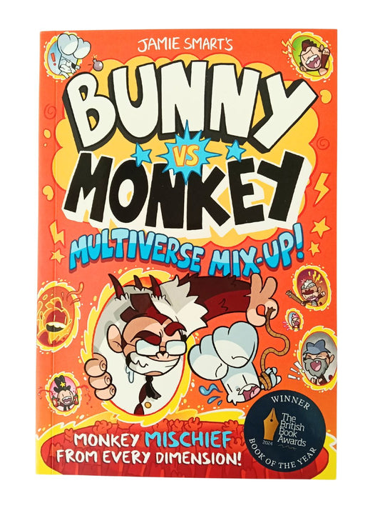 Bunny vs Monkey 7: Multiverse Mix-up! - Jamie Smart | Paperback