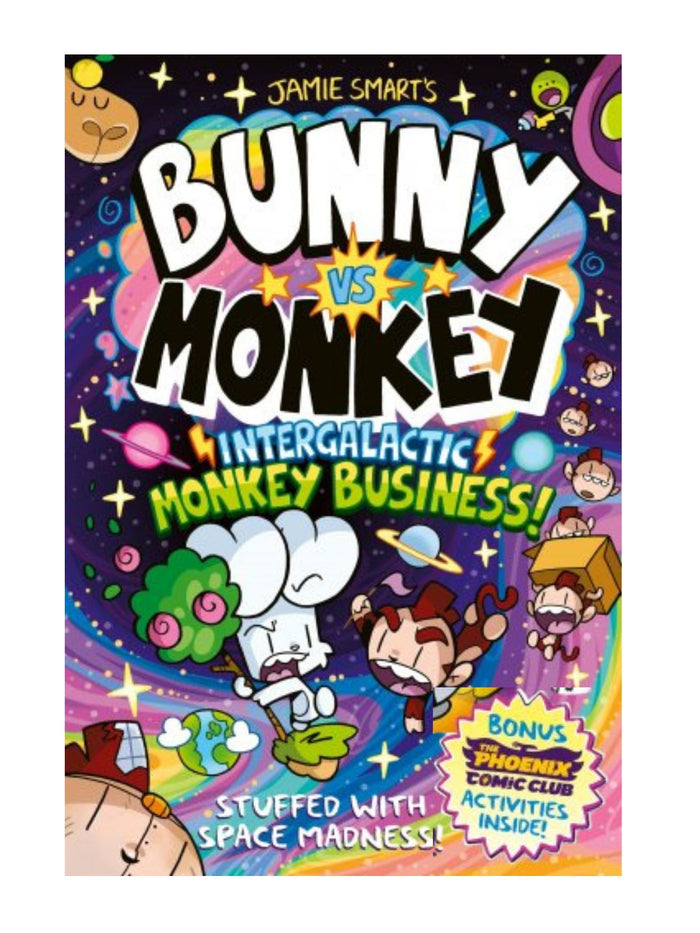Bunny vs Monkey 11: Intergalactic Monkey Business! - Jamie Smart | Paperback