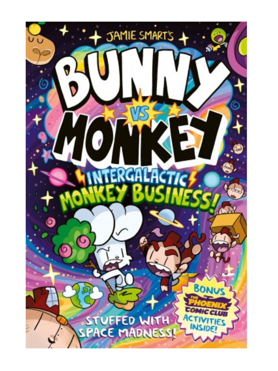 Bunny vs Monkey 11: Intergalactic Monkey Business! - Jamie Smart | Paperback