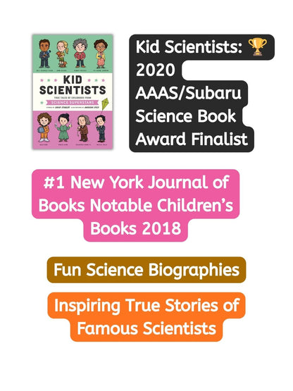 Kid Scientists: A Famous Scientists Story for Curious Young Minds