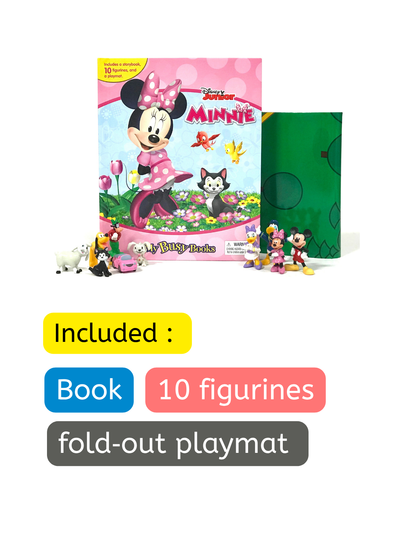 Disney Junior Minnie – My Busy Book (10 Figurines & Playmat)