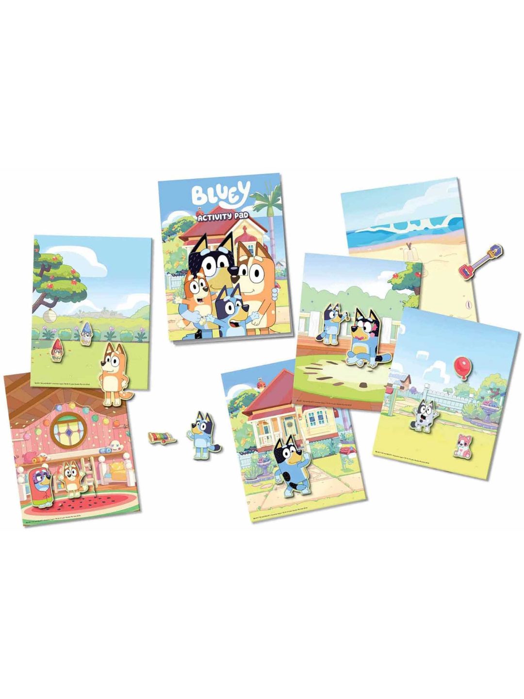 Bluey & Bingo – Magnetic Play Set & Activity Book