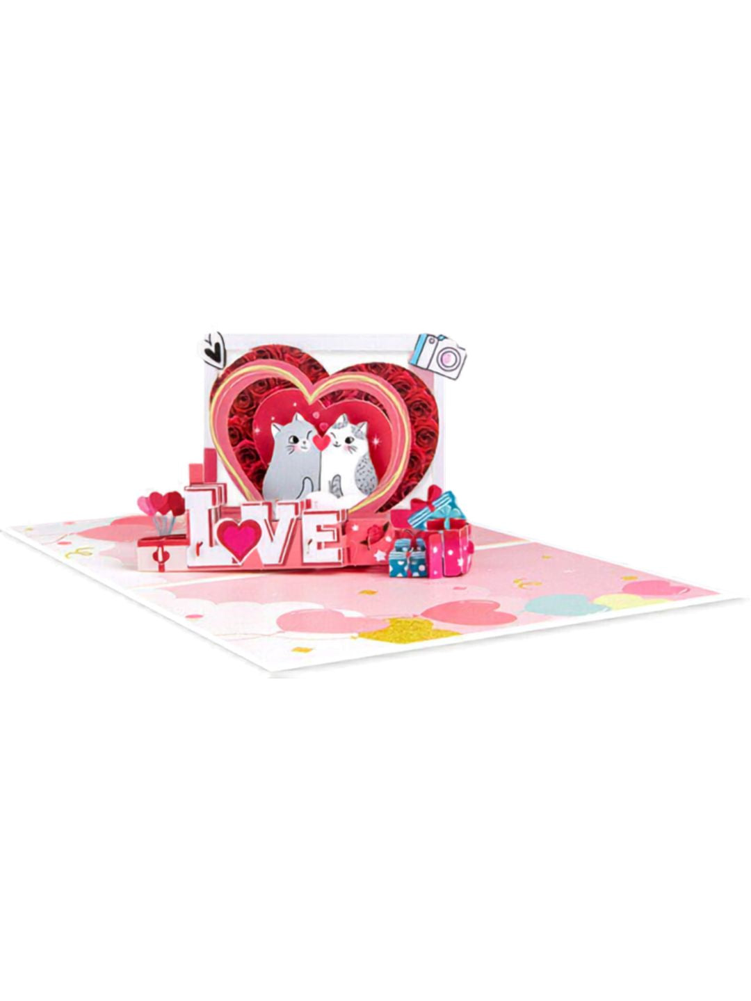 3D Pop-Up Greeting Card Birthday Valentine's Love Special Gift