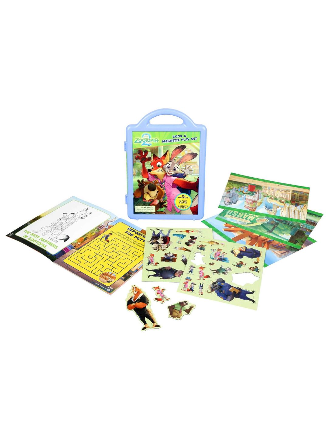 Disney Zootopia 2 – Magnetic Play Set & Activity Book