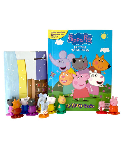 Peppa Pig Better Together! – My Busy Book (10 Figurines & Playmat)