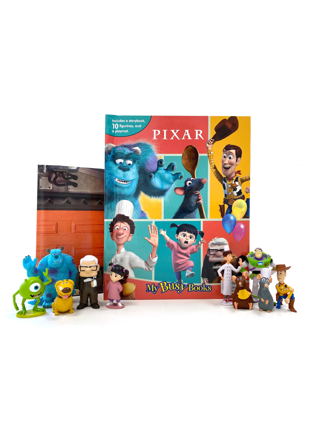 Disney Pixar – My Busy Book (10 Figurines & Playmat)