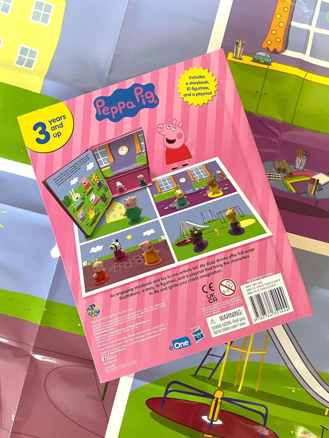 Peppa Pig – My Busy Book (10 Figurines & Playmat)