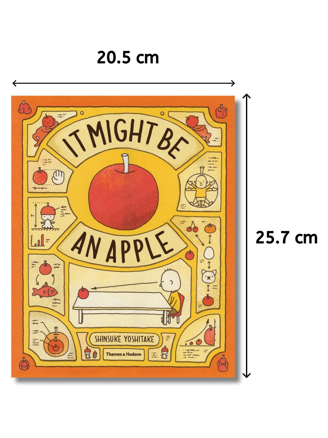 It Might Be an Apple by Shinsuke Yoshitake (Hardcover Picture Book – Imagination & Creative Thinking)