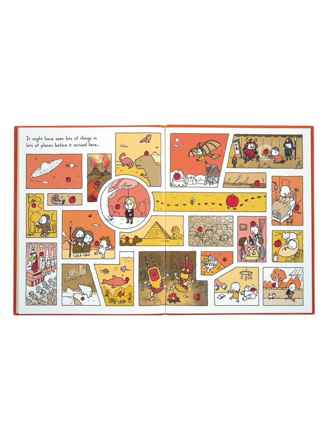 It Might Be an Apple by Shinsuke Yoshitake (Hardcover Picture Book – Imagination & Creative Thinking)