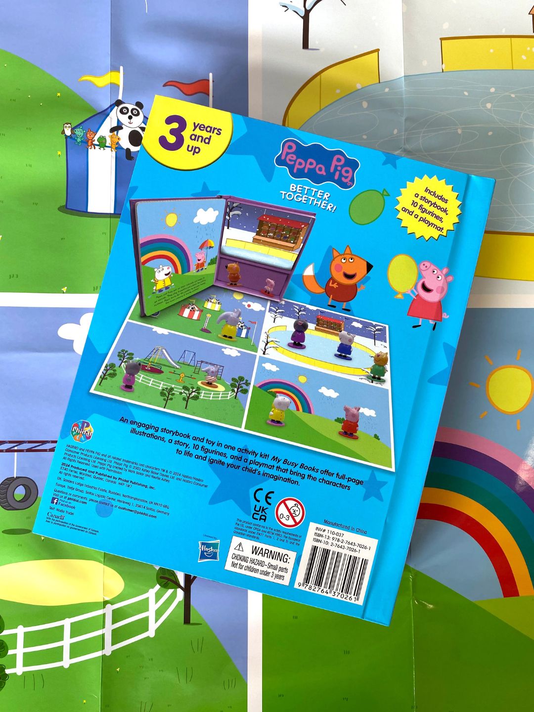Peppa Pig Better Together! – My Busy Book (10 Figurines & Playmat)