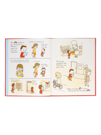 I Wonder Where I Am? by Shinsuke Yoshitake (Hardcover Picture Book – Maps & Creative Thinking)