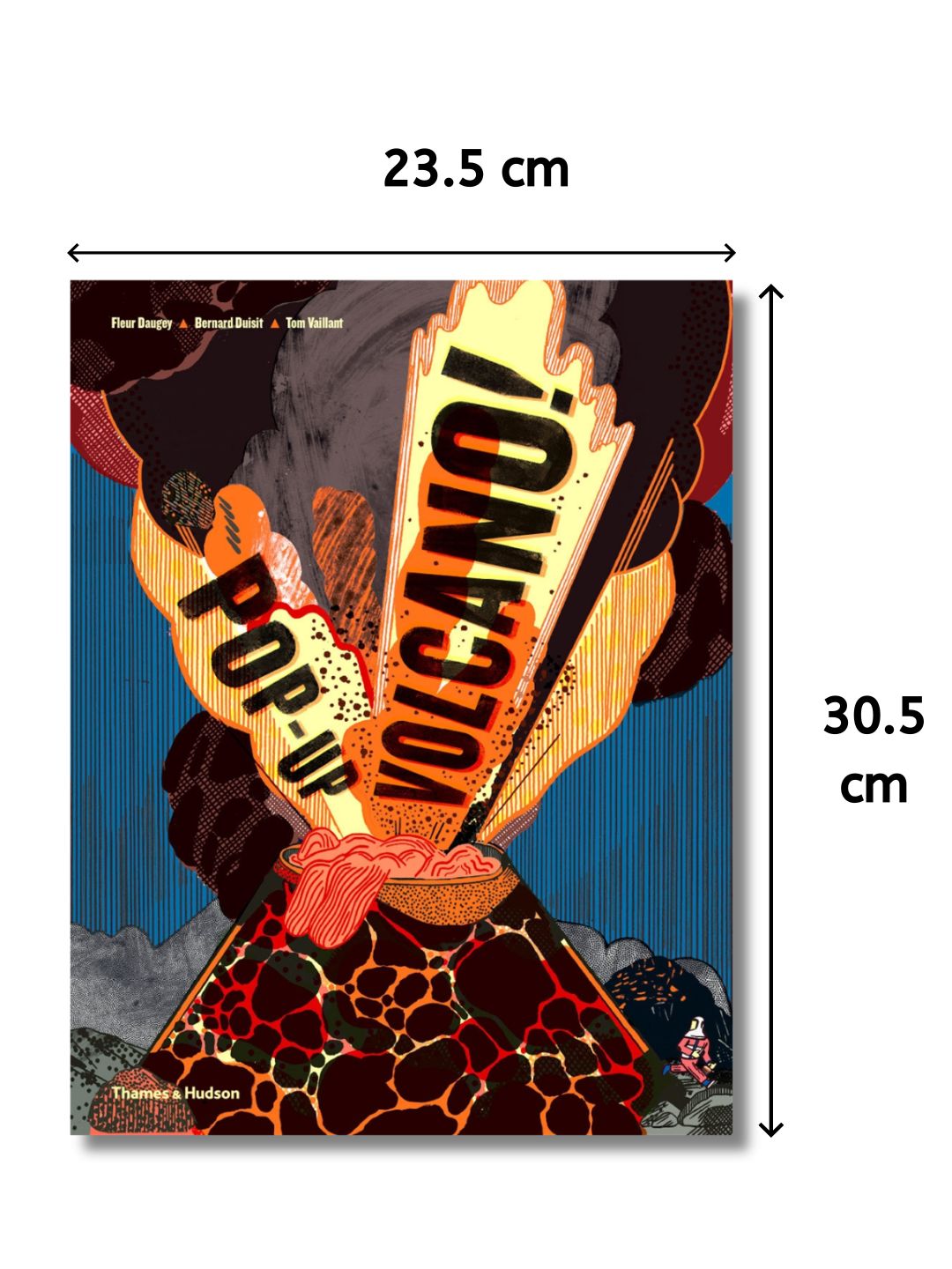 Interactive 3D Pop-Up Volcano Book - Thames & Hudson