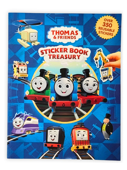 Thomas & Friends All Engines Go – Sticker Book Treasury (Over 350 Reusable Stickers)