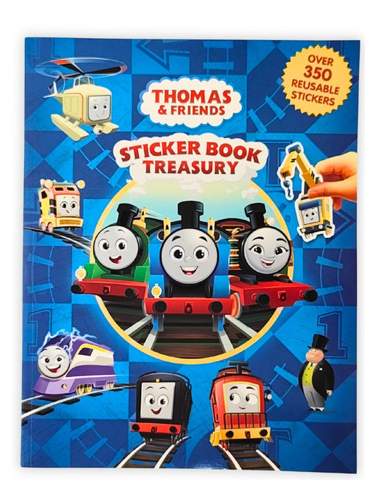 Thomas & Friends All Engines Go – Sticker Book Treasury (Over 350 Reusable Stickers)