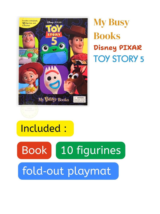 Toy Story 5 – My Busy Book (10 Figurines & Playmat)