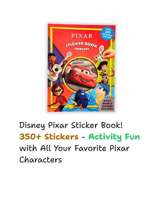 Disney Pixar – Sticker Book Treasury (Over 350 Reusable Stickers)