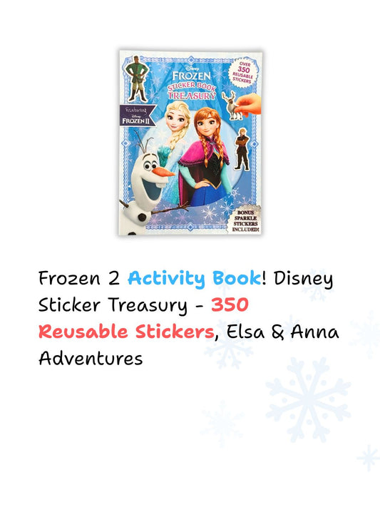 Disney Frozen – Sticker Book Treasury (Over 350 Reusable Stickers)