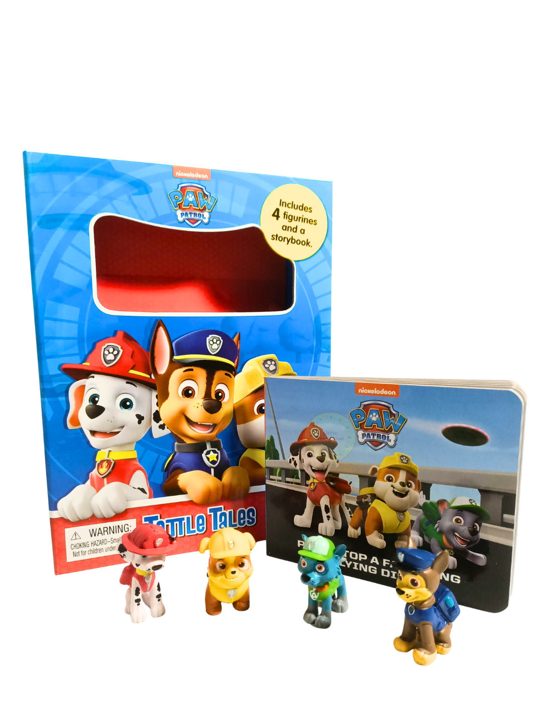 PAW Patrol – Tattle Tales (Book + 4 Figurines)
