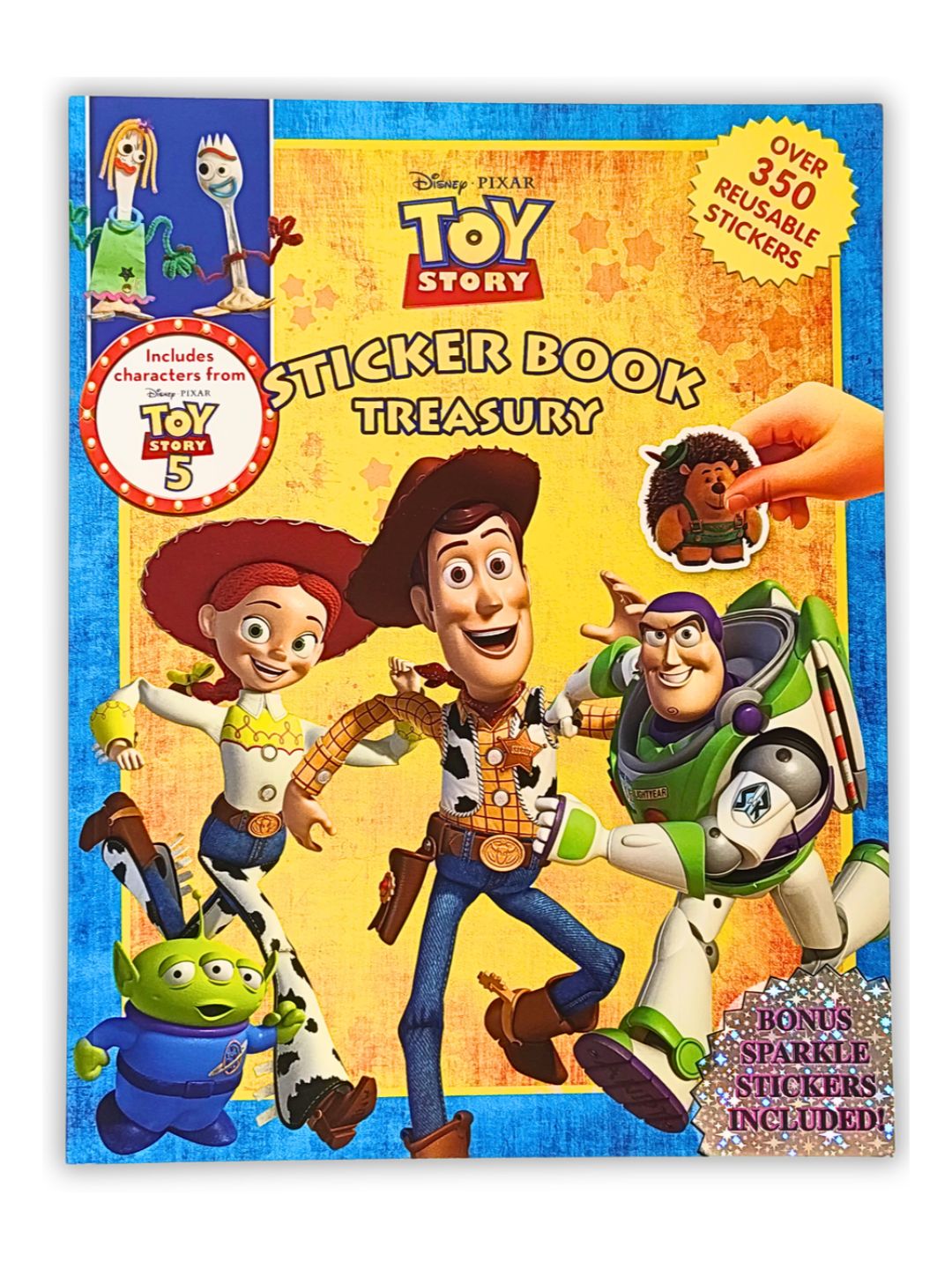 Disney Pixar Toy Story – Sticker Book Treasury (Over 350 Reusable Stickers)
