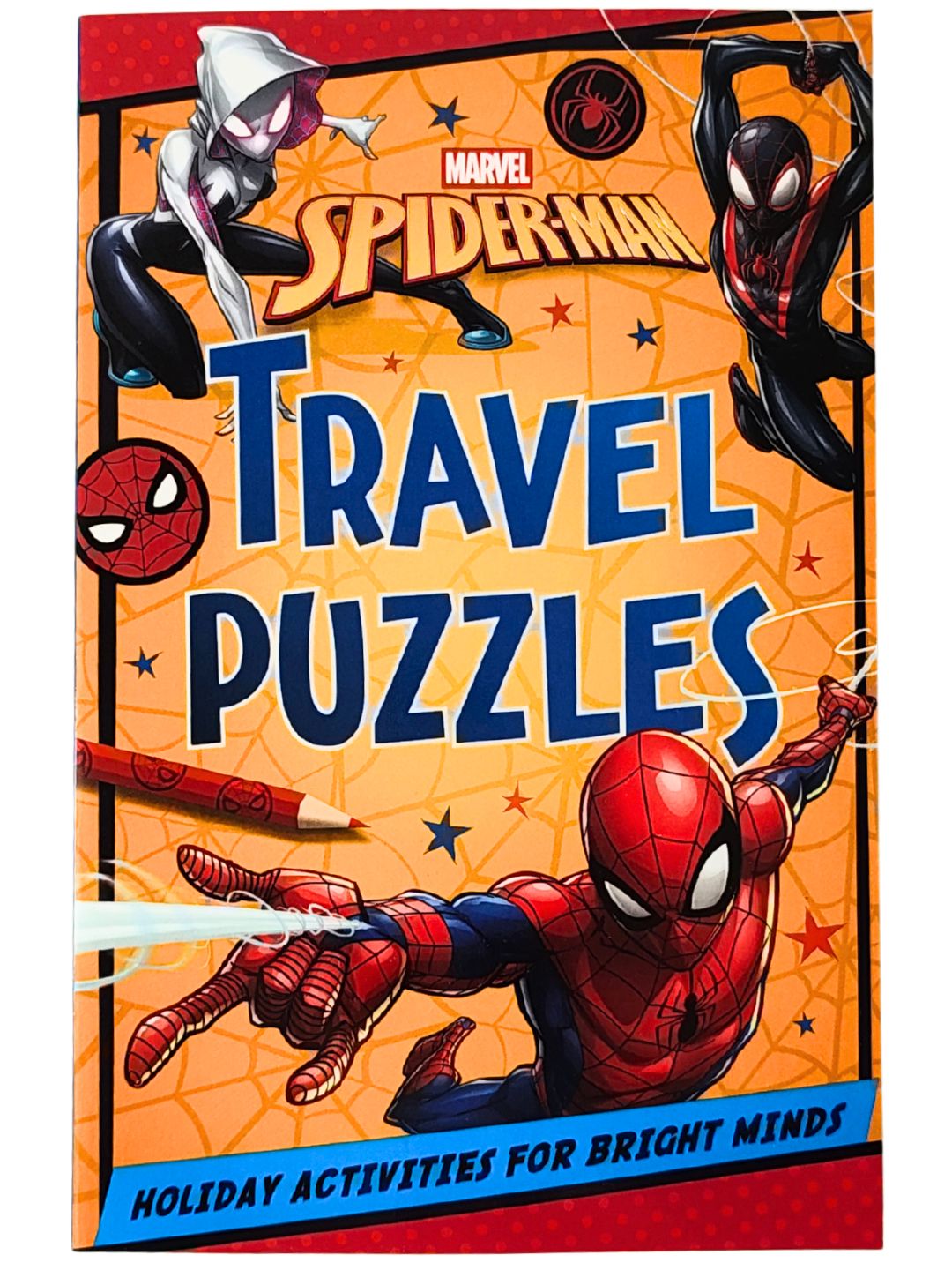 Spider-Man Travel Puzzles: Holiday Activity Book for Kids