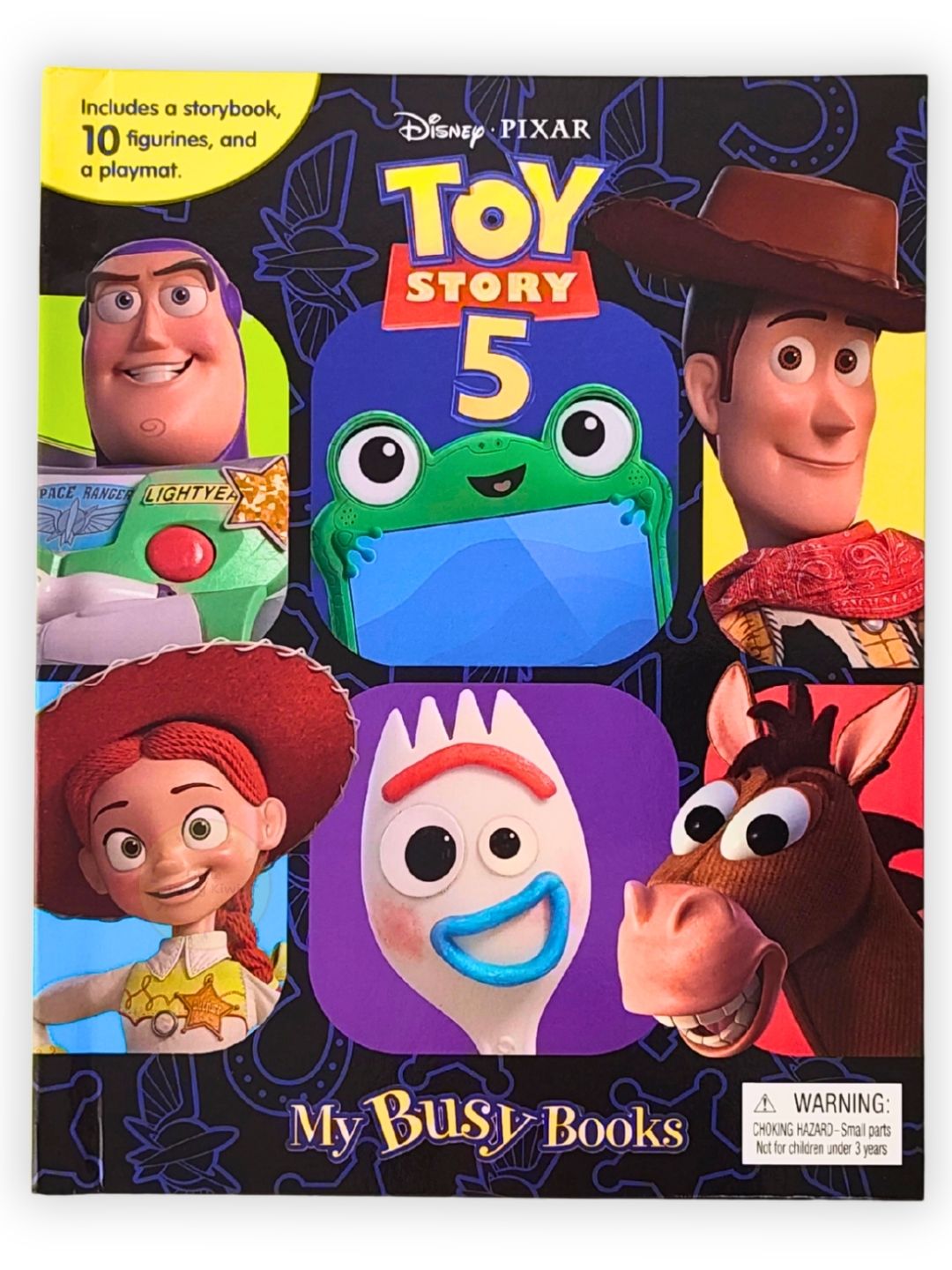 Toy Story 5 – My Busy Book (10 Figurines & Playmat)