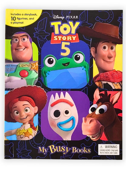 Toy Story 5 – My Busy Book (10 Figurines & Playmat)