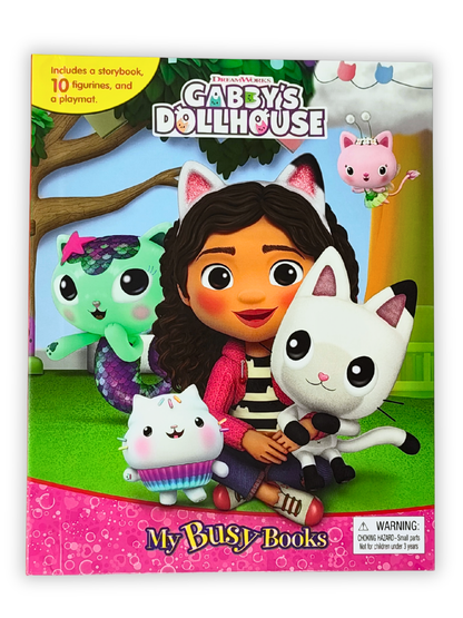 Gabby's Dollhouse – My Busy Book (10 Figurines & Playmat)