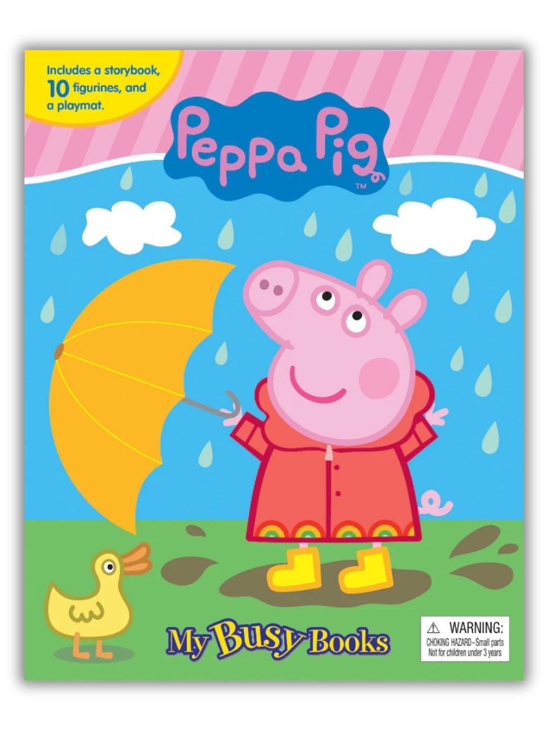 Peppa Pig – My Busy Book (10 Figurines & Playmat)
