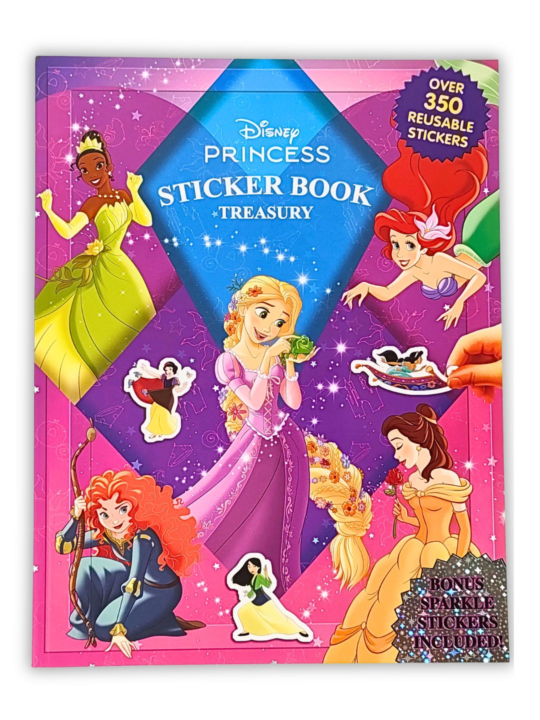 Disney Princess – Sticker Book Treasury (Over 350 Reusable Stickers)