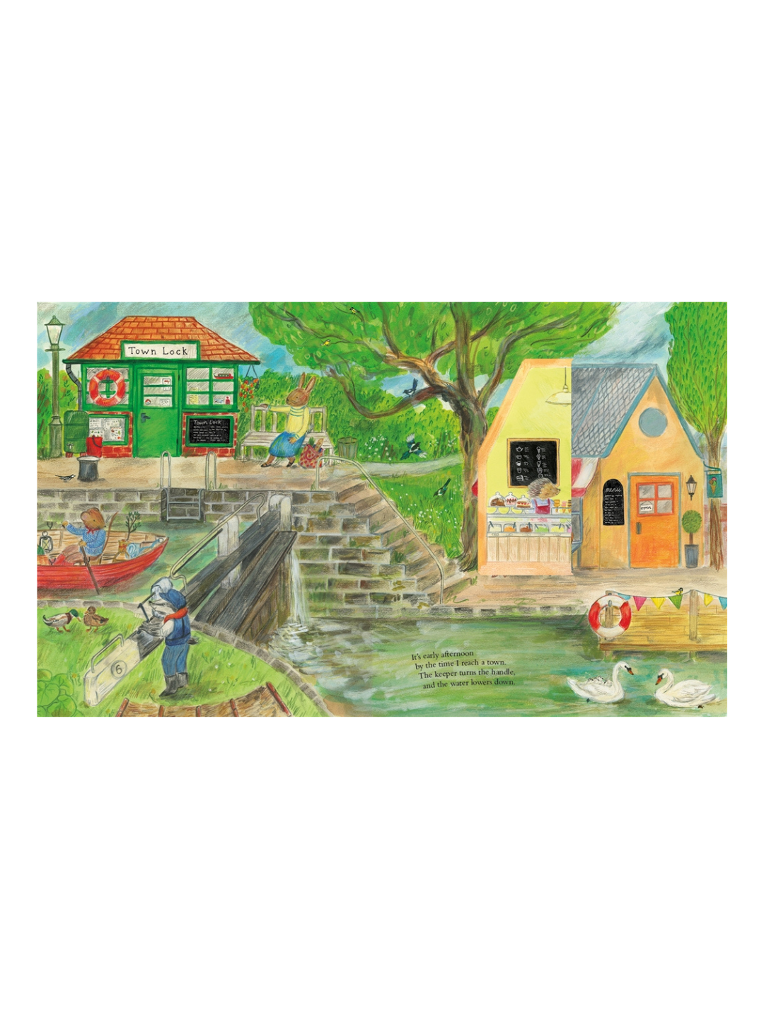 Mouse on the River by Alice Melvin (Lift-the-Flap Hardcover Nature Book)