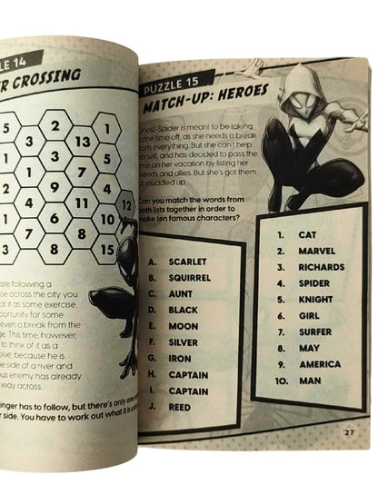 Spider-Man Travel Puzzles: Holiday Activity Book for Kids