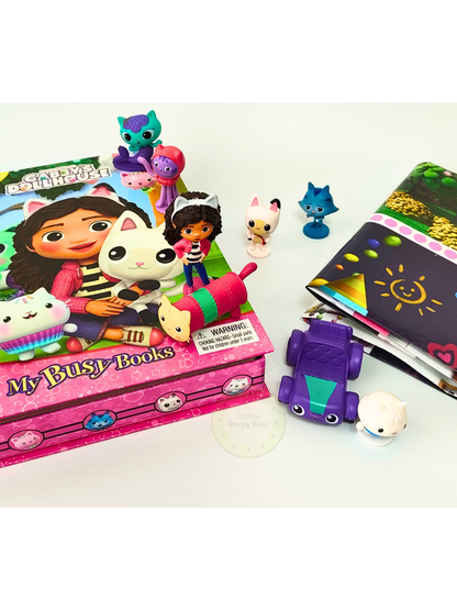 Gabby's Dollhouse – My Busy Book (10 Figurines & Playmat)