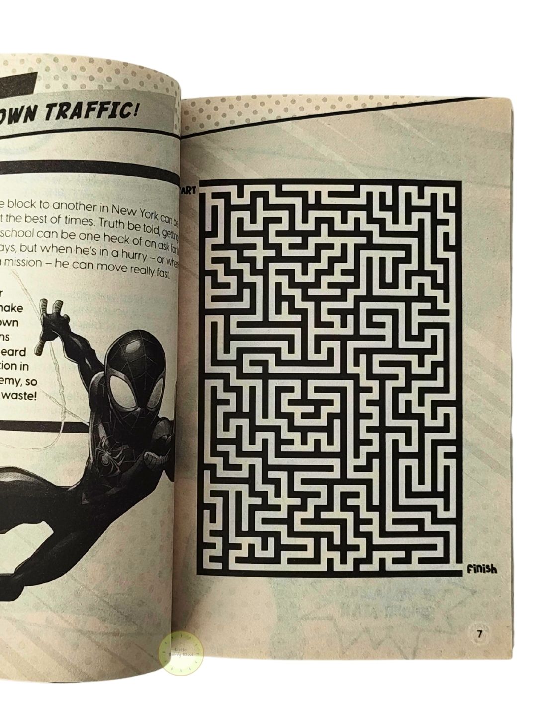Spider-Man Travel Puzzles: Holiday Activity Book for Kids