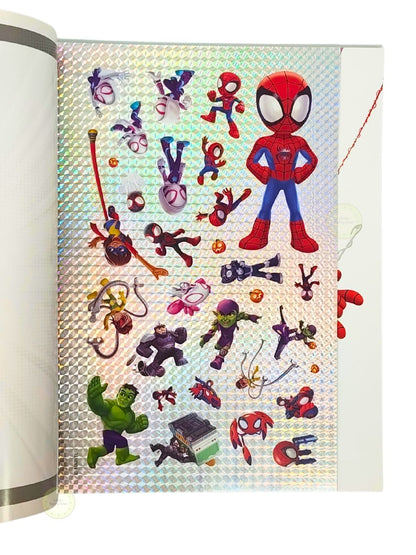 Marvel Spidey & His Amazing Friends – Sticker Book Treasury (Over 350 Reusable Stickers)