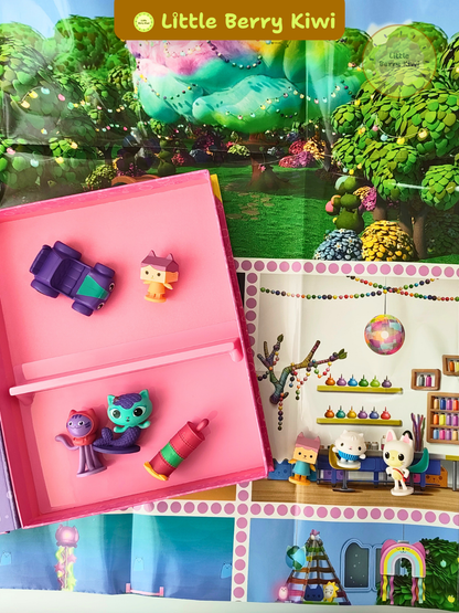 Gabby's Dollhouse – My Busy Book (10 Figurines & Playmat)